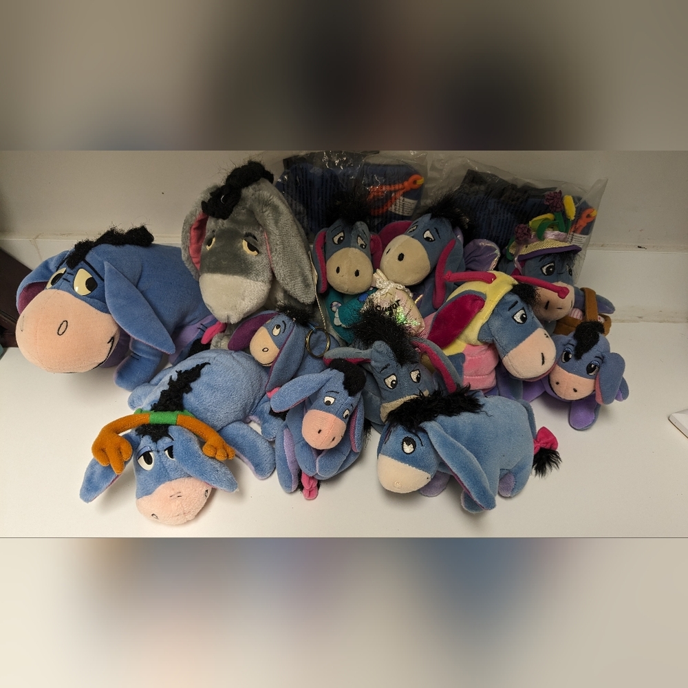 Eeyore Walt Disney Beanie Bundle